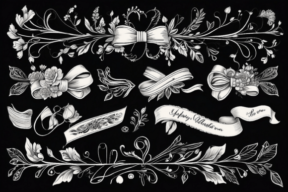Download About Hand Drawn Floral Decorative Borde - Floral Collection