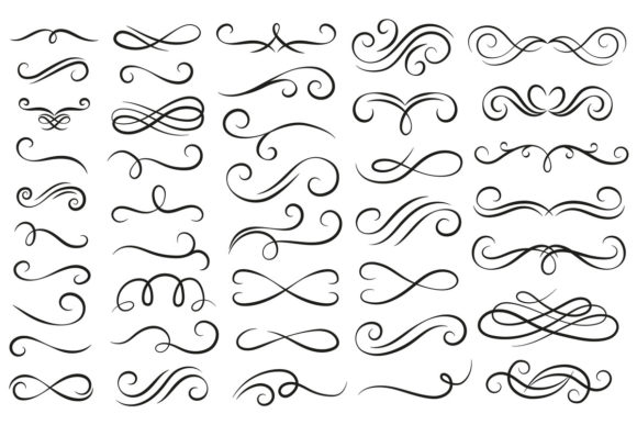 Download Swirl Ornament Stroke - Swirl Collection