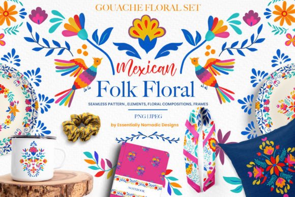 Download Mexican Folk Art Pattern &amp; Graphic - Graphic Collection